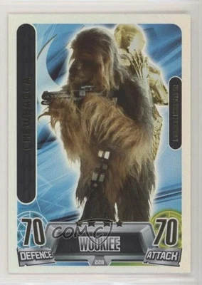 2013 Topps Force Attax Star Wars Movie Edition Series 2 Chewbacca #228 - Image 1 of 2