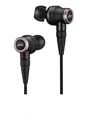JVC HA-FW01 CLASS-S WOOD series canal type earphone HA-FW01 F/S w/Tracking# NEW - Image 1 of 4