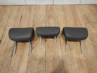 3x Kopfstütze Audi A6 4G Competition S6 schwarz Leder Original - Bild 1 von 4