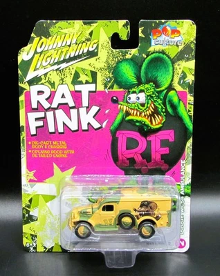 JOHNNY LIGHTNING, RAT FINK, DODGE WC54 AMBULANCE, POP CULTURE, R.F. Rat Patrol - Image 1 of 2