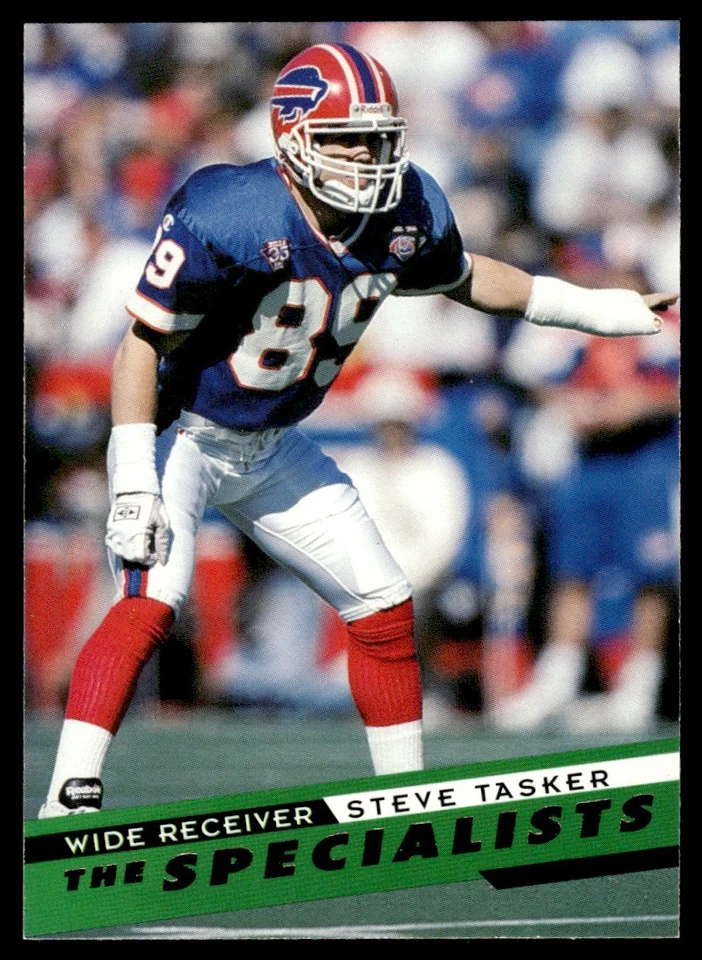 1995 SkyBox Impact Steve Tasker Buffalo Bills #149 - Image 1 of 2