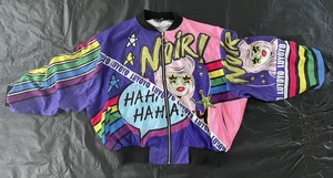 NOIR ! GIRL SEQUINS OVERSIZE JACKET - WOMEN’S - JACKET IN MULTI COLOR - Picture 1 of 13