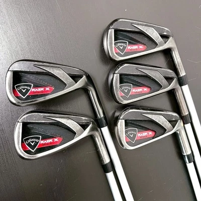Callaway X Series Irons #5-8,Pw(5Clubs)/RAZR X Series 65/Flex:Stiff Regular - Image 1 of 4