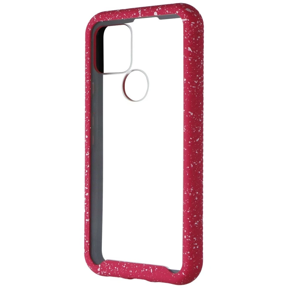 Funda protectora transparente resistente de cuerpo completo Airium para Google Pixel 5 - rosa/blanco/claro Foto 1 de 3
