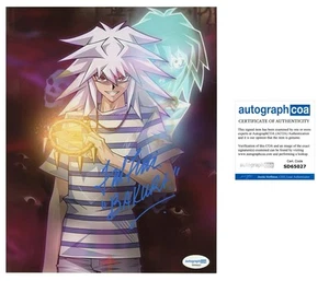 Ted Lewis “Yu-gi-oh” AUTOGRAPH Signed ‘Yami Bakura’ yugioh 10x8 Photo ACOA - Picture 1 of 3