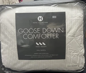 HOTEL COLLECTION European Goose Down Comforter Full/Queen Heavy Weight - Picture 1 of 6