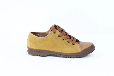 Zapatillas deportivas Palladium para mujer con puntera talla 8 informales bajas gamuza mostaza 39 Foto 1 de 4