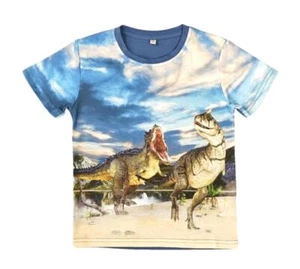 S&C Jungen T-Shirt mit Dino-Motiv blau H432 - Bild 1 von 5