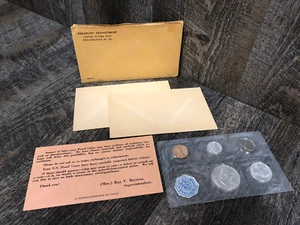 1960 Treasury Department 90% Silver 5 Coin Proof Set US Mint Philadelphia SEALED - Picture 1 of 22
