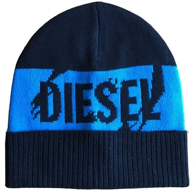 Gorro diésel azul y negro talla 4 - 6 años, nuevo con etiquetas Foto 1 de 4