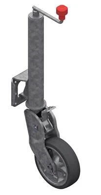 Alko Stützrad Spindel halbautomatisch 400kg 242061 Anhänger Schwerlaststützrad - Bild 1 von 2