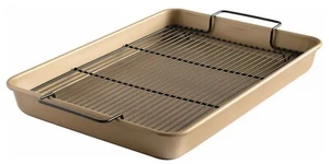 Nordic Ware Teglia da Forno Lato Alto Croccante Croccante 18" x 13" - Foto 1 di 12