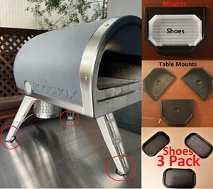 Gozney Roccbox Pizzaofen TPU Gummi Schuhe oder Tischhalterungen (3er Pack) - Bild 1 von 12