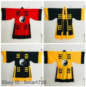 Wudang Taoist Shaolin Long Robes Kung Fu Tai Chi Martial Arts Suit Clothing - Picture 1 of 30