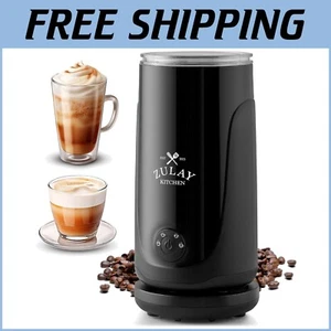 Zulay Cyberfroth 4-in-1 Electric Milk Frother - Automatic Temperature Control - Picture 1 of 9