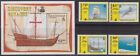 F-EX40659 TURKS &amp; CAICOS MNH 1991 DISCOVERY OF AMERICA VOYAGE SHIP COLUMBUS.