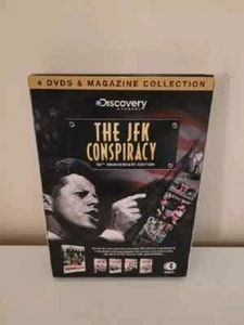 The JFK Conspiracy - 50th Anniversary (4 DVD Set & Magazine) Box Set - Picture 1 of 3
