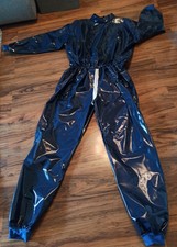 Strampler Overall Catsuit LACK PVC SCHLAFANZUG GUMMI GR.XL