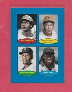 2023 Topps Heritage Stamps 74BS - 33/36 with Stargell/Parker Blue Parallel - Bild 1 von 2