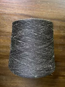 1000g 70% Wool 20% PVA 10% Linen Art Yarn Cone 2/48nm /Hot Wash First Time - Picture 1 of 11