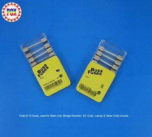 1971 Williams Stardust Pinball Machine Fuse Kit - Picture 1 of 2