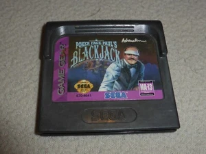 CARTUCHO DE BLACKJACK SEGA GAMEGEAR VIDEO POKER CARA PAULS SOLO EQUIPO - Imagen 1 de 2