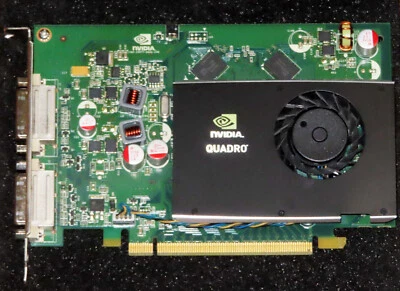 NVIDIA Quadro FX 380 256MB PCI-E Video Card Dual DVI-I Dual Link — FRU 71Y6863 - Image 1 of 3