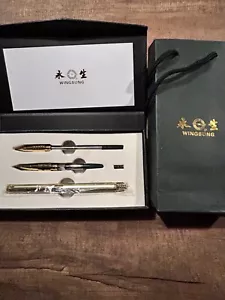 WINGSUNG 3 PIECE INK PEN/ PENCIL SET NIB - Picture 1 of 7