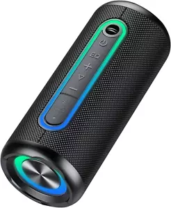 Bluetooth Lautsprecher mit Licht, Bluetooth 5.4 Musikbox, 30W Dual Lautsprecher, - Bild 1 von 6