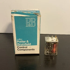 Potter & Brumfield RIO-EI-X2-V185 Power Relay R10 | Tyco 3563 New Old Stock - Picture 1 of 8