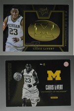 2016-17 Panini Black Gold Collegiate Team Symbols /199 Caris LeVert #8 Rookie RC
