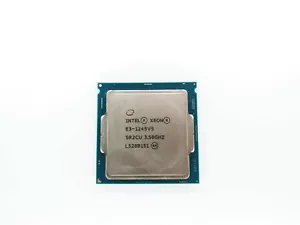 Intel Xeon E3-1245V5 4-cores CPU Processor FCLGA1151 3.50 GHz 8 MB Cache 8 GT/s - Picture 1 of 4