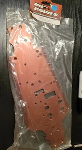 Hot Bodies Hard Anodized Chassis 3mm 7075 Aluminum Lighting Series Nitro C8037-1 - Picture 1 of 1