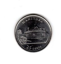 CANADA COINS, 1967-1992 125TH ANNIV. PROV. CONFEDERATION MANITOBA QUARTER 
