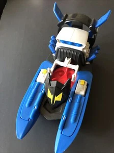 Imaginext Bat Boat DC Super Friends Batman Fisher Price Toy 2014 Blue Black 8” - Picture 1 of 10