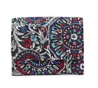 Vera Bradley RFID Riley Compact Wallet Trifold Purse in Stained Glass Medallion