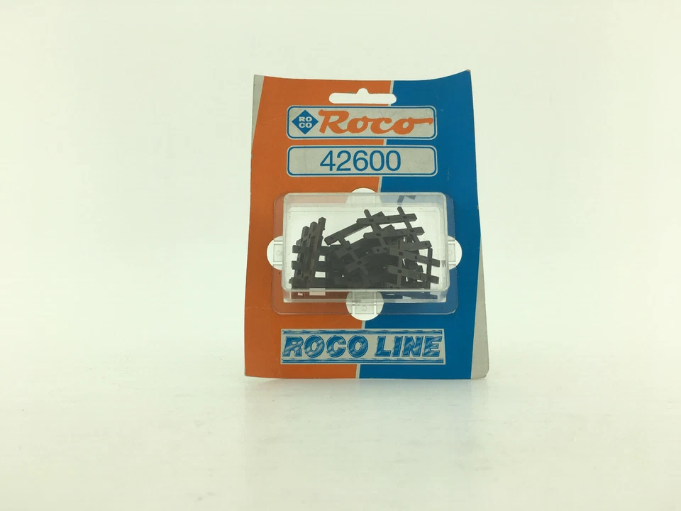ROCO 42600 H0 Conf. 12Pz. traversine color legno per binario fless.roco line - Immagine 1 di 1