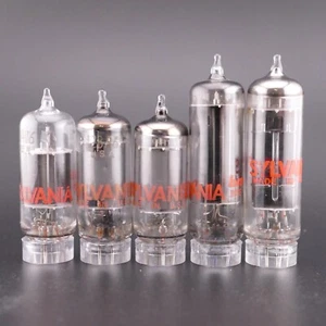 SYLVANIA 12AT6 or 12AV6 12BA6 12BE6 35W4 50C5 Tubes NOS AA5 Detail Test Results - Picture 1 of 2