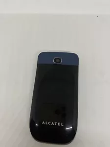Alcatel 768 Flip Fold Black Unlocked Mobile Phone Fully Working & Tested - Picture 1 of 20