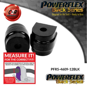 Powerflex Black Rr ARB Bushes 12mm for BMW 3 Series E90-93 05-13 PFR5-4609-12BLK - Picture 1 of 11