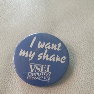 VSEL Employee Consortium Vintage Badge - Foto 1 di 3