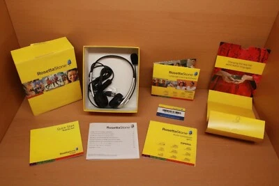 Rosetta Stone Spanish Level 1 Educational Program with Headset - Image 1 of 4
