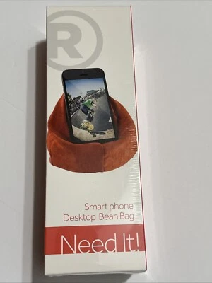 Bolsa de frijoles de escritorio para teléfono inteligente RadioShack - naranja Foto 1 de 4
