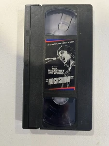 Paul McCartney And Wings Rockshow VHS 1976 NTSC Live Concert Tape ONLY 1981 - Bild 1 von 2