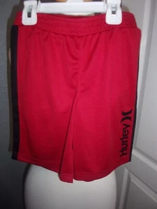 Hurley Youth Boys Shorts Red Size 6 - Picture 1 of 2