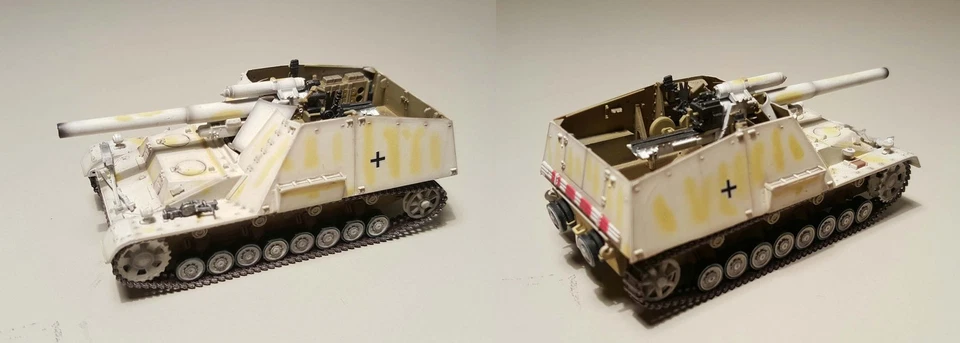 DRAGON ARMOR 1/72 Sd.Kfz.165 Hummel Poland Winter 1945 60190 - Immagine 1 di 1