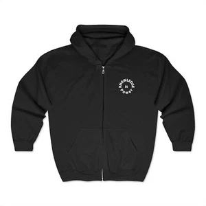 Kapuzenpullover mit Reißverschluss, Motivationshoodie, Unisex Sweatshirt, perfekt für Schüler - Bild 1 von 9