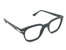 Persol 3093-V 9000 Matte Black Square Eyeglasses Frames 48-20 145 Italy