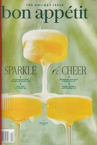 Bon Appetit Magazine Dec. 2024/Jan. 2025 Holiday Issue - Haute Cookies - Picture 1 of 2