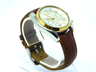 Michael Kors Men's Watch MK5629 Bradshaw Leather Band Chronograph Date Two Tone - Image 1 of 4